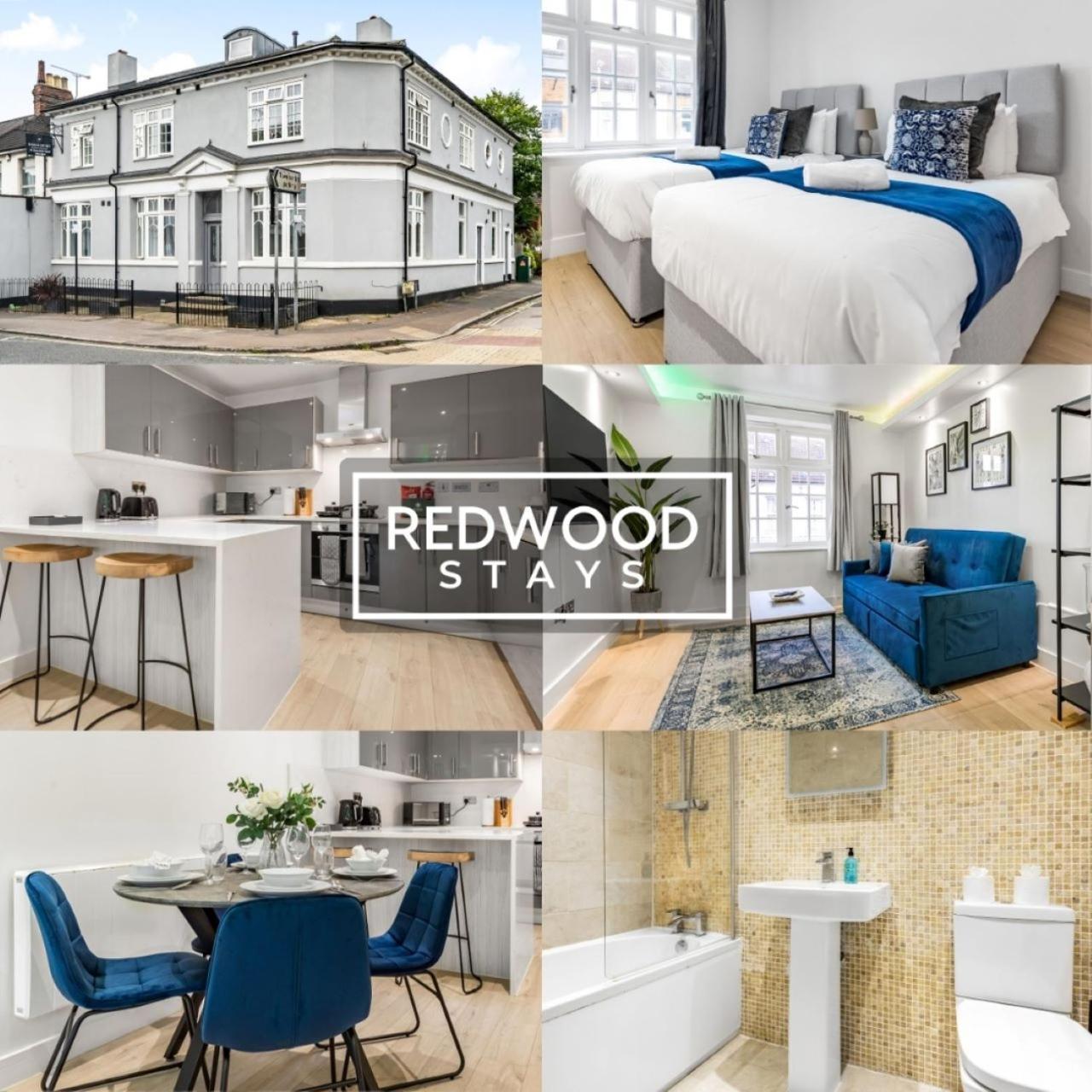 1 Bed 1 Bath Town Center Apartments For Corporates & Contractors, Wifi, Netflix And Parking On Selected Units By Redwood Stays Aldershot Zewnętrze zdjęcie