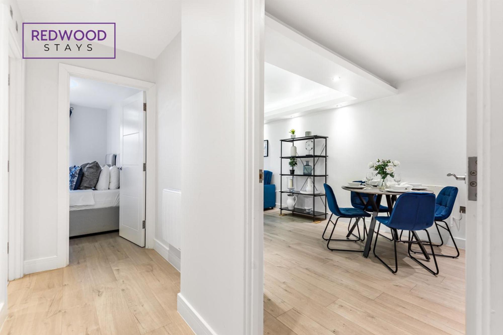 1 Bed 1 Bath Town Center Apartments For Corporates & Contractors, Wifi, Netflix And Parking On Selected Units By Redwood Stays Aldershot Zewnętrze zdjęcie