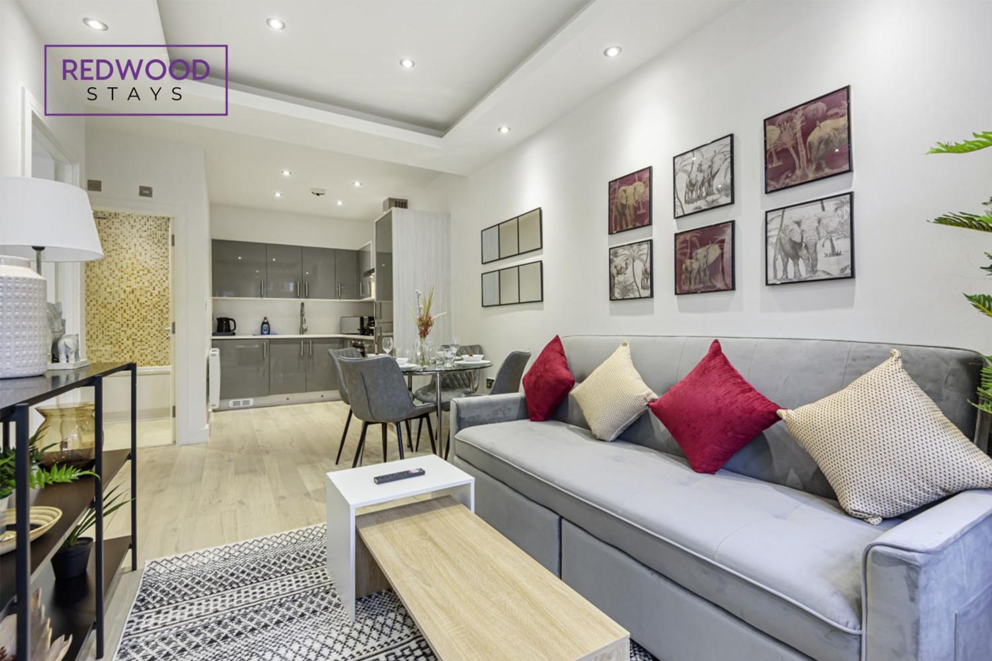 1 Bed 1 Bath Town Center Apartments For Corporates & Contractors, Wifi, Netflix And Parking On Selected Units By Redwood Stays Aldershot Zewnętrze zdjęcie