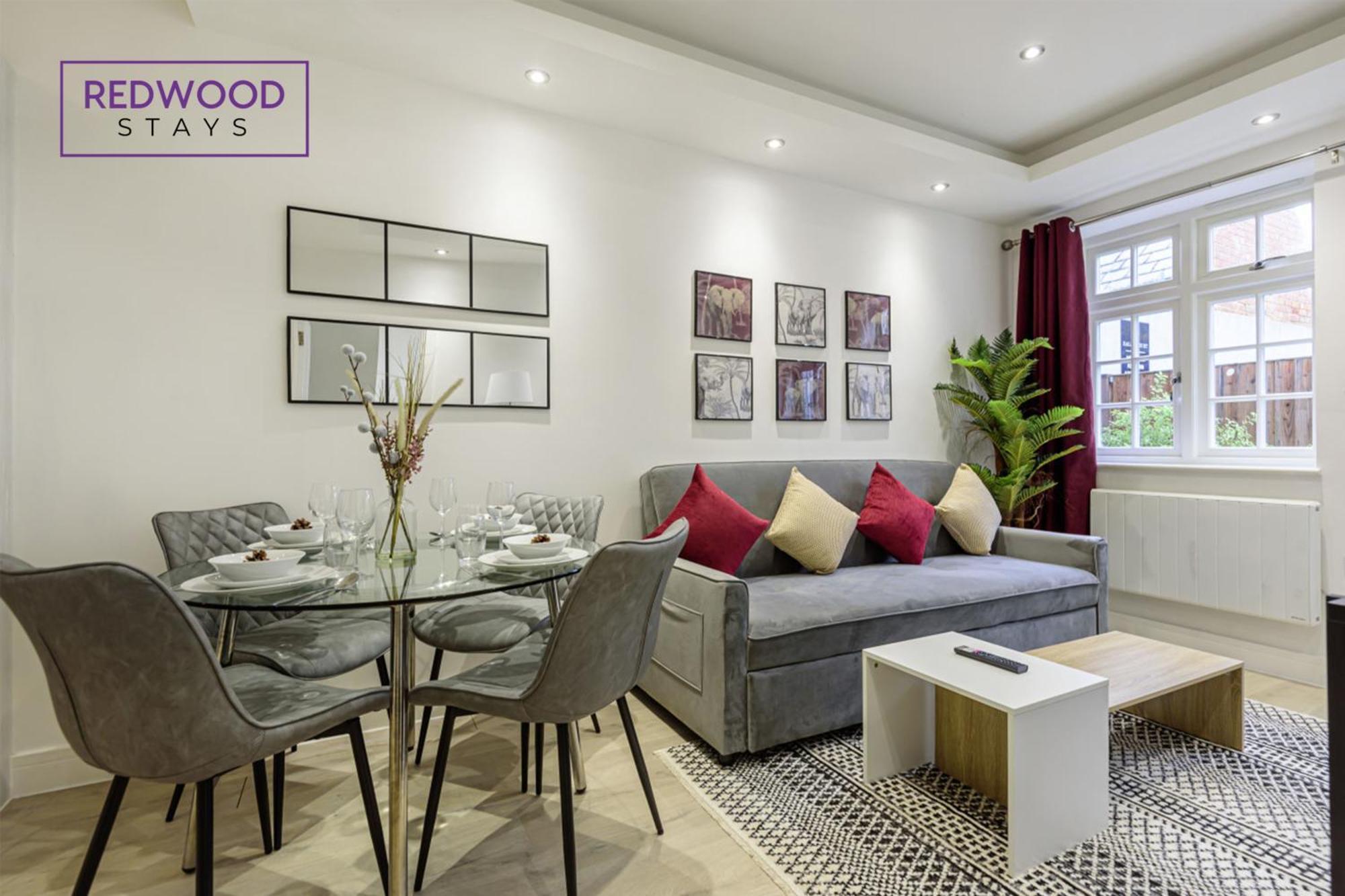 1 Bed 1 Bath Town Center Apartments For Corporates & Contractors, Wifi, Netflix And Parking On Selected Units By Redwood Stays Aldershot Zewnętrze zdjęcie